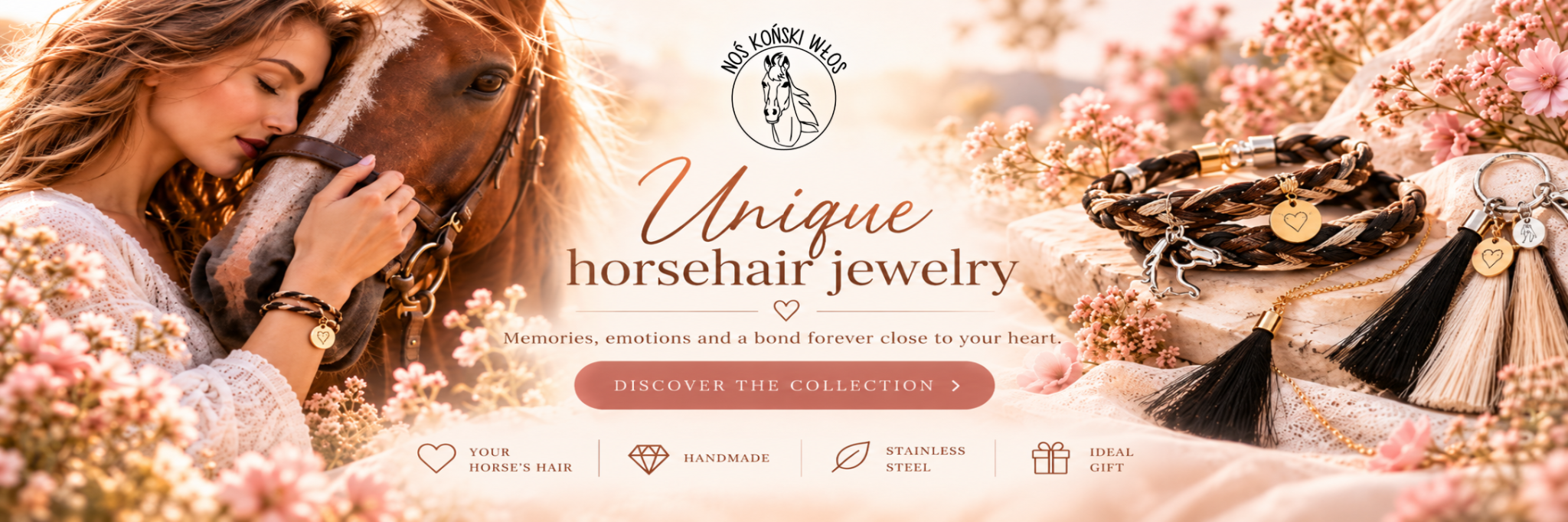 Unique horsehair jewelry — memories and a bond close to your heart